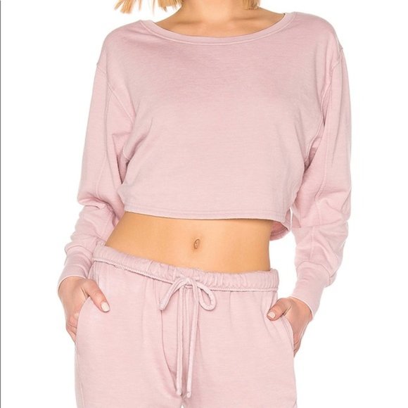 Free People Tops - Free People Movement "Cottonwood" Crop Sweatshirt